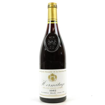 Delas Cuvee Marquise De La Tourette 1982 Hermitage