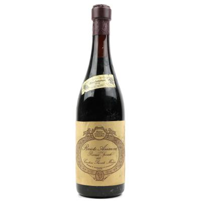 Mazzi Recioto Della Valpolicella 1970 Amarone Riserva