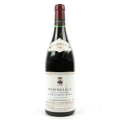 M.Chapoutier Monier de la Sizeranne 1982 Hermitage