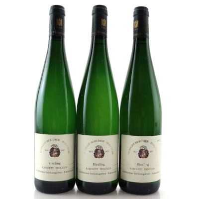 Bercher Burkheimer Schlossgarten Riesling 2009 Baden 3x75cl