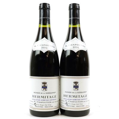 M.Chapoutier Monier de la Sizeranne 1994 Hermitage 2x75cl