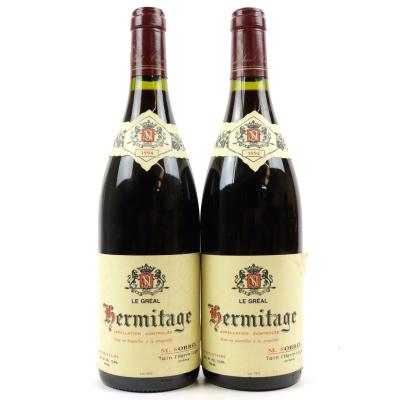 M.Sorrel Le Greal 1994 Hermitage 2x75cl