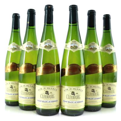 Cleebourg Pinot Blanc Auxerrois 2010 Alsace 6x75cl