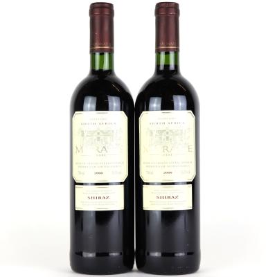 Muratie Shiraz 2000 Stellenbosch 2x75cl