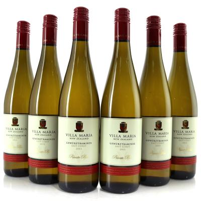 Villa Maria East Coast Gewurztraminer 2011 New Zealand 6x75cl