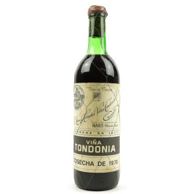 Vina Tondonia 1970 Rioja Gran Reserva