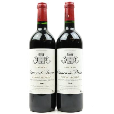 Ch. Canon De Brem 2000 Canon Fronsac 2x75cl