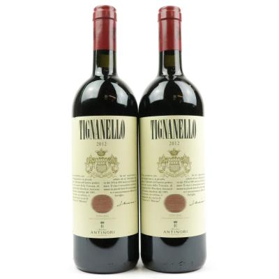 Antinori Tignanello 2012 Tuscany 2x75cl