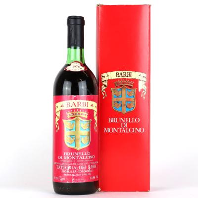 Fattoria Dei Barbi 1978 Brunello di Montalcino Riserva