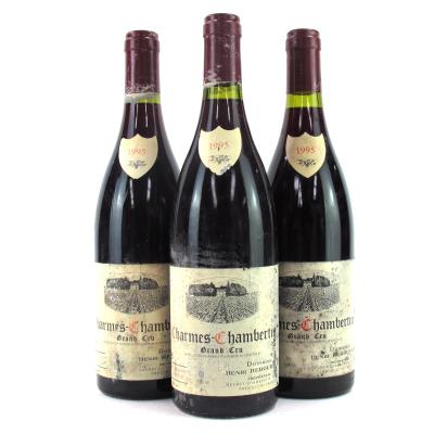 Dom. H.Rebourseau 1995 Charmes-Chambertin Grand-Cru 3x75cl