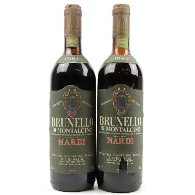 S.Nardi 1984 Brunello di Montalcino 2x75cl