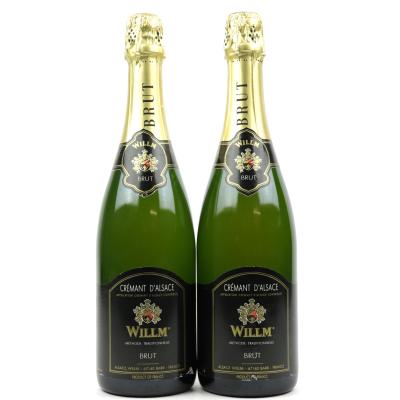 Willm Brut NV Crémant d'Alsace 2x75cl