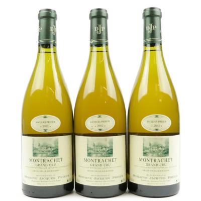 Dom. J.Prieur 2002 Montrachet Grand Cru 3x75cl