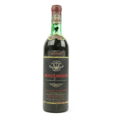 Poggione 1966 Brunello di Montalcino Riserva