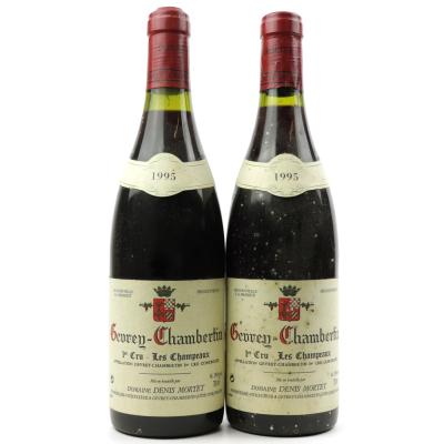 Dom. D.Mortet Les Champeaux 1995 Gevrey-Chambertin 1er-Cru 2x75cl