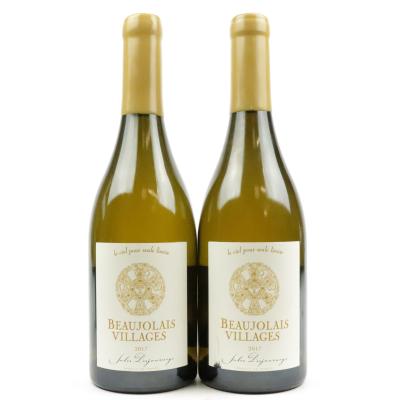 J.Desjourneys 2017 Beaujolais-Villages Blanc 2x75cl