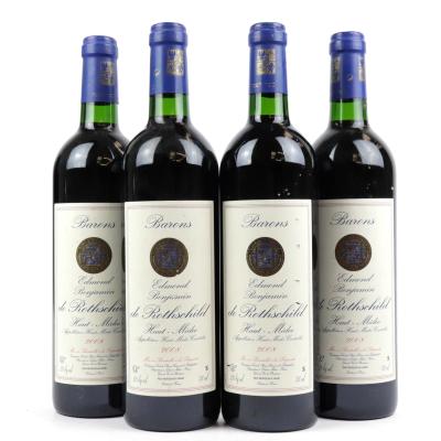 Barons Edmond & Benjamin De Rothschild 2008 Haut-Medoc 4x75cl