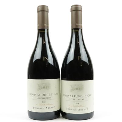 Dom. Arlaud Millandes 2014 Morey-St-Denis 1er-Cru 2x75cl