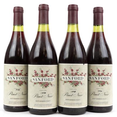 Sanford Pinot Noir 1990 Santa Barbara 4x75cl