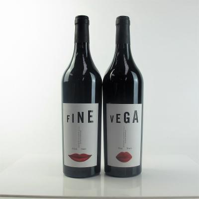 Menhir Negroamaro \"Fine\" 2012 & \"Vega\" 2013 Salento 2x75cl