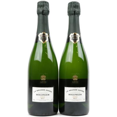 Bollinger Grande Annee 2000 Vintage Champagne 2x75cl