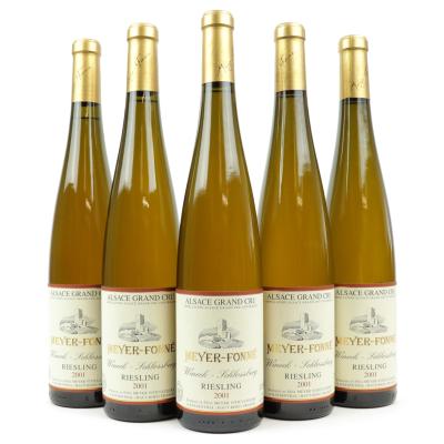 Meyer-Fonne Wineck-Schlossberg Riesling 2001 Alsace Grand Cru 5x75cl​​​​​​​