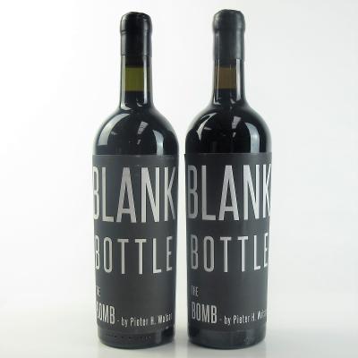 Blank Bottle \"The Bomb\" 2010 Stellenbosch 2x75cl