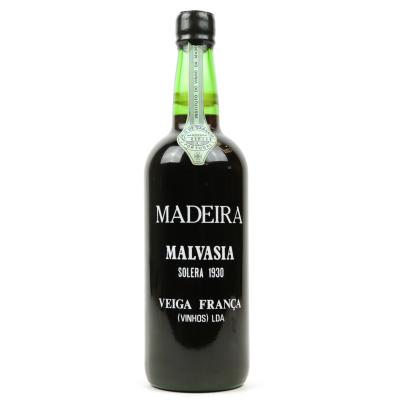 Veiga Franca Solera 1930 Malvasia Madeira