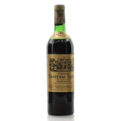 Ch. Cantenac Brown 1971 Margaux 3eme-Cru