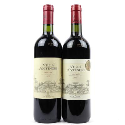 Villa Antinori 2005 & 2009 Tuscany 2x75cl