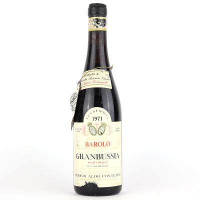 Conterno Granbussia 1971 Barolo Riserva Speciale