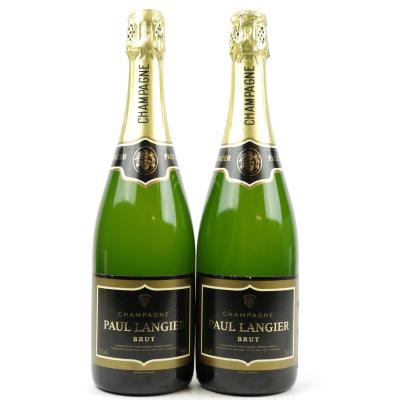 Paul Langier Brut NV Champagne 2x75cl