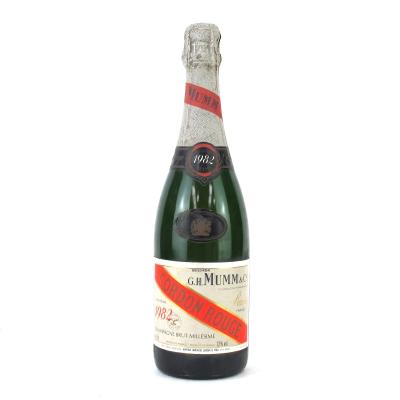 Mumm Cordon Rouge 1982 Vintage Champagne