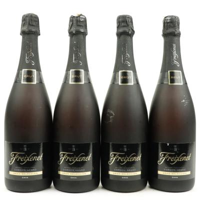 Freixenet Cordon Negro Brut NV Cava 4x75cl