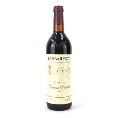 Giacosa Fratelli 1978 Barbaresco