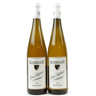 Gunderloch Jean-Baptiste Riesling Kabinett 2003 Rheinhessen 2x75cl