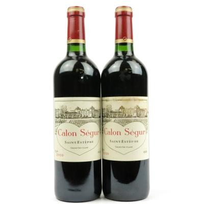 Ch. Calon-Segur 2010 St-Estephe 3eme-Cru 2x75cl