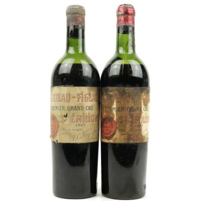 Ch. Figeac 1945 St-Emilion 1er-Grand Cru 2x75cl