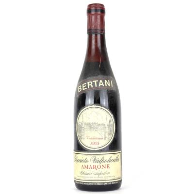 Bertani Recioto Della Valpolicella 1965 Verona