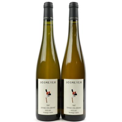 Josmeyer Brand Vendange Tardive Riesling 1997 Alsace Grand Cru 2x75cl