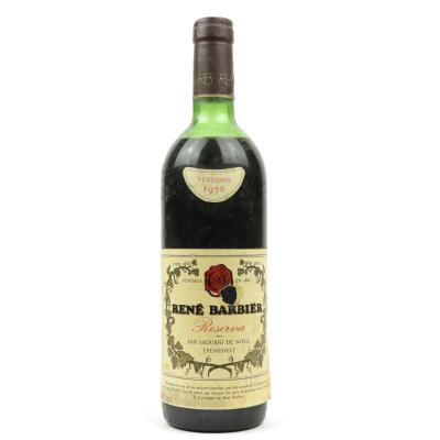 R.Barbier 1970 Penedes Reserva