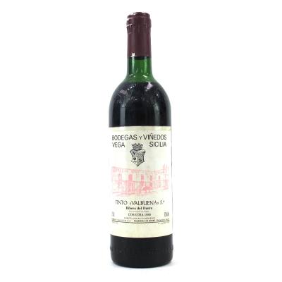 Vega Sicilia \"Valbuena\" 5 Ano 1988 Ribera Del Duero