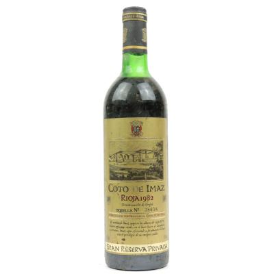 Coto De Imaz 1982 Rioja Gran Reserva Privada