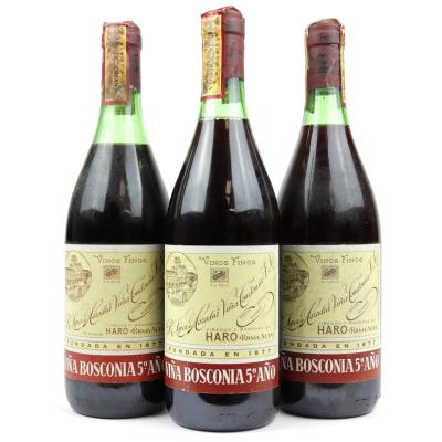 Vina Bosconia 5 Ano NV Rioja Riserva 3x75cl 