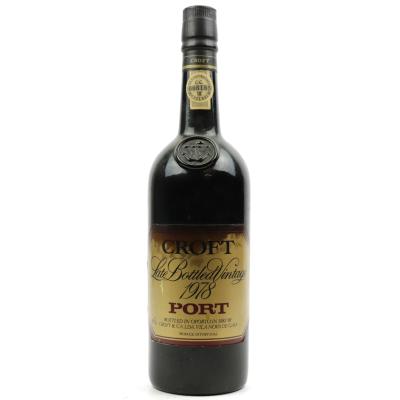 Croft 1978 LBV Port