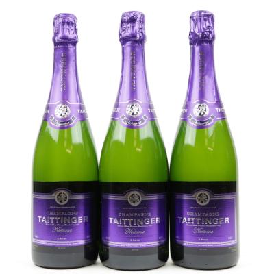 Taittinger Nocturne Sec NV Champagne 3x75cl