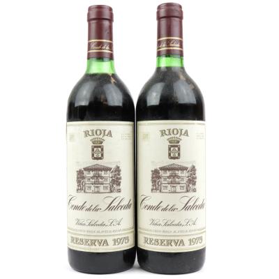 Conde De La Salceda 1975 Rioja Reserva 2x75cl