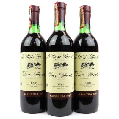 Vina Alberdi 1987 Rioja Crianza 3x75cl