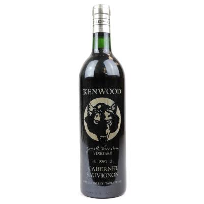 Kenwood Jack London Cabernet Sauvignon 1987 Sonoma