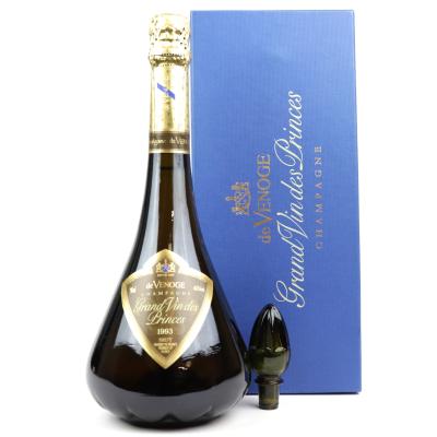 De Venoge Grand Vin Des Princes Brut 1993 Vintage Champagne